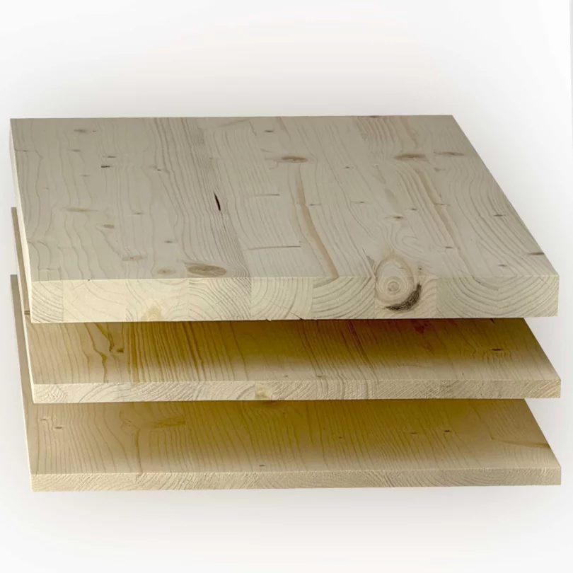 Planche de bois massif Épicéa