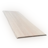 Plateau de table frêne blanc bords brut