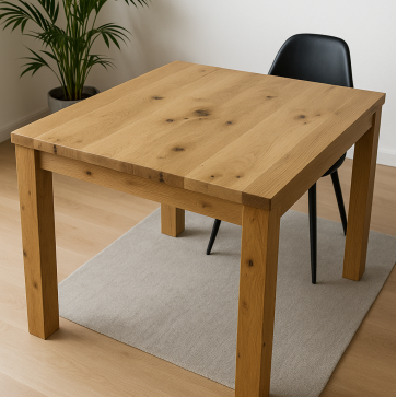 Plateau de table chêne campagne