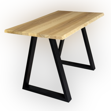 table frêne olivier massif